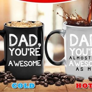 HEAT SENSITIVE COLOR CHANGING 12oz MUG Great Gift‎ For Father’s Day